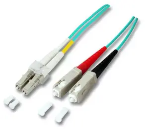 Lightwin LDP-50 LC-SC 20.0 OM3 Fibre Optic Cable 20 m Blue