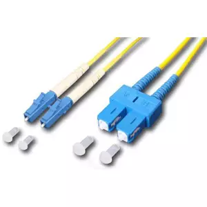 Fibre optic cable Lightwin LDP-09 LC-SC 3.0 3 m Yellow