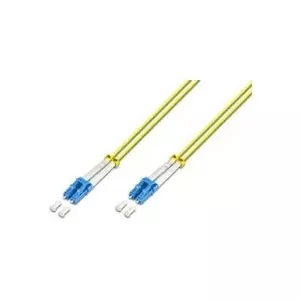 Fibre optic cable Lightwin LDP-09 LC-LC 10.0 10 m Yellow