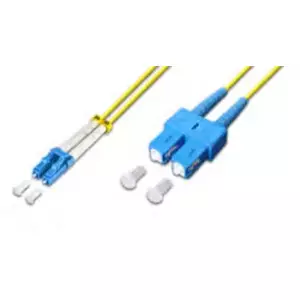 Fibre optic cable Lightwin LSP-09 LC-SC 1.0 1 m Yellow