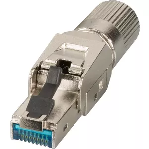 Соединитель проводов EFB Elektronik 88035P8.1 — RJ-45 (м), серебристый, Ø 9 мм, 61.2×14.3 мм