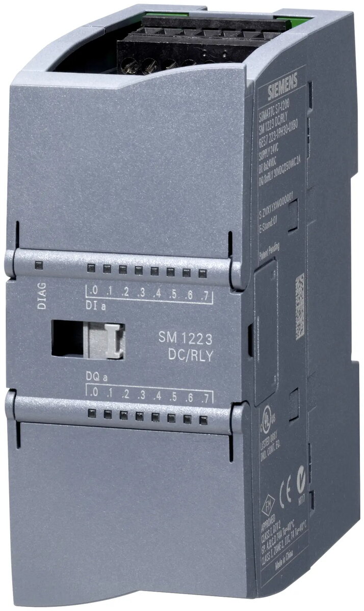 Siemens ciparu ievades/izvades modulis SIMATIC S7-1200