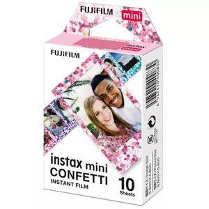 Пленка для мгновенной печати Fujifilm mini Confetti 10 шт 54 x 86 мм