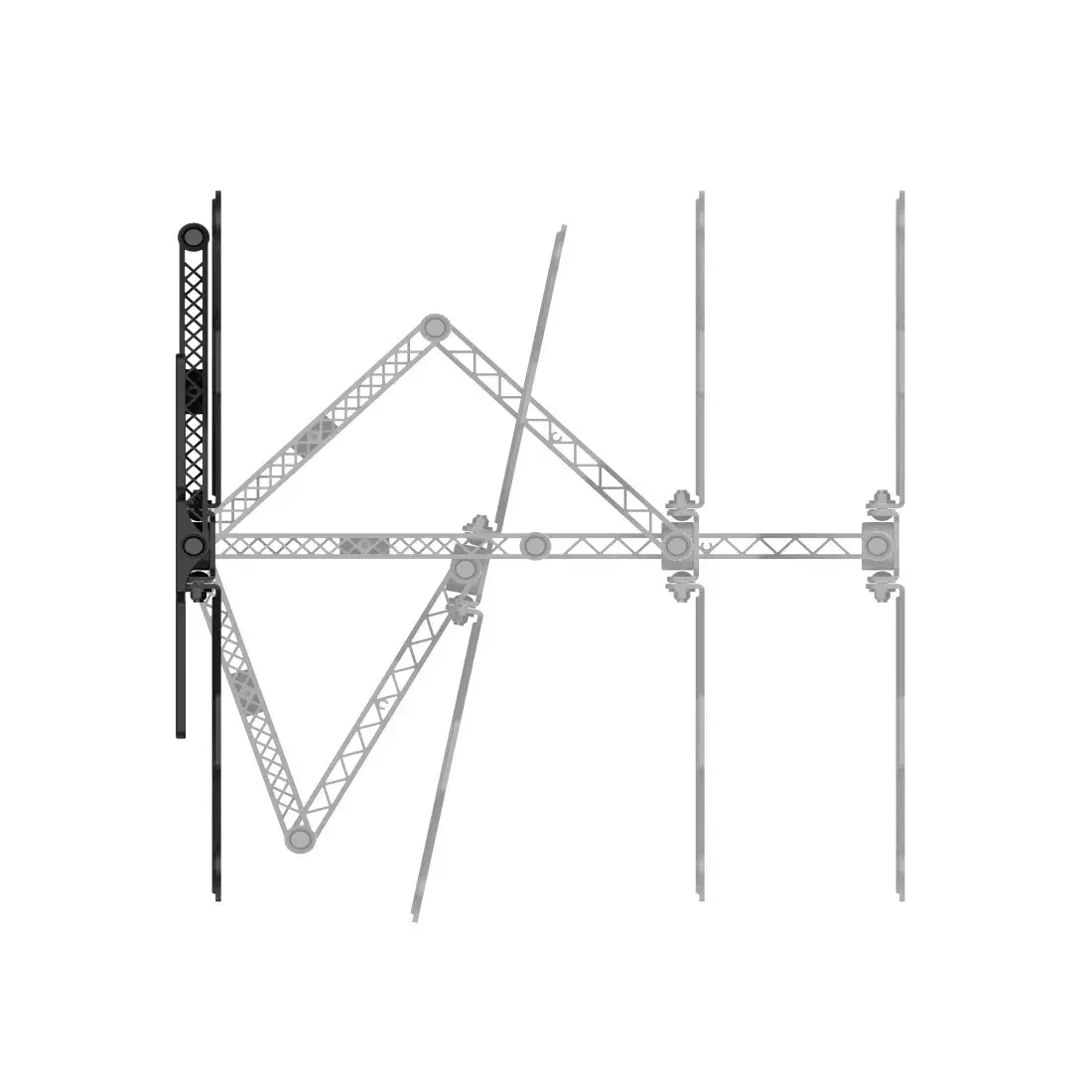 Wall Mount Hama Ultraslim Black Photo 3