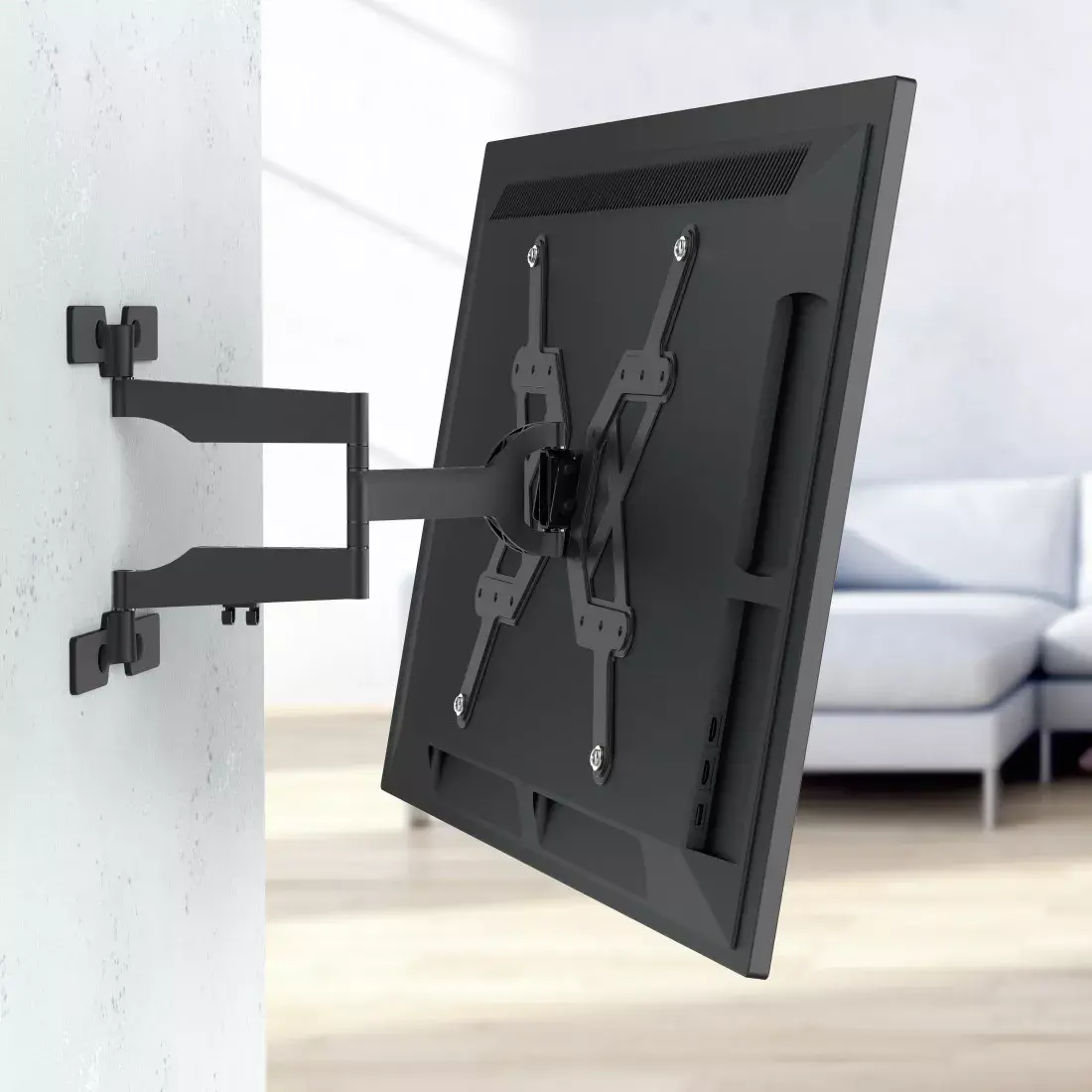 Wall Mount Hama Ultraslim Black Photo 7