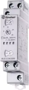Finder 80.51.0.240.0000 Multifunctional Time Relay, 16A, 24-240V AC/DC, 0.1s-24h, 1 CO Contact