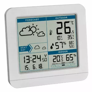 Thermometer Hygrometer TFA-Dostmann Sky White