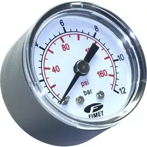 Манометр Aerotec 9052092 — заднее подключение, наружная резьба 1/8, 1 шт.