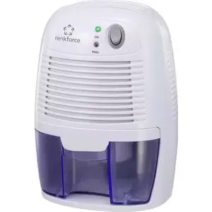 Осушитель воздуха Renkforce HD-68W для 20 м², 0.011 л/ч, бело‑синий