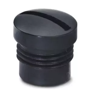 Phoenix Contact PROT-M12 Protective Cap for M12 Connectors, Polyamide, Black