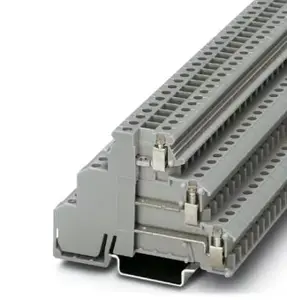 Phoenix Contact DIKD 1.5 trīslīmeņu spaiļu bloks, pelēks, 250V