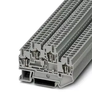 Клемма Phoenix Contact STTB 2.5, двухъярусная, 0.08-4 мм², серая