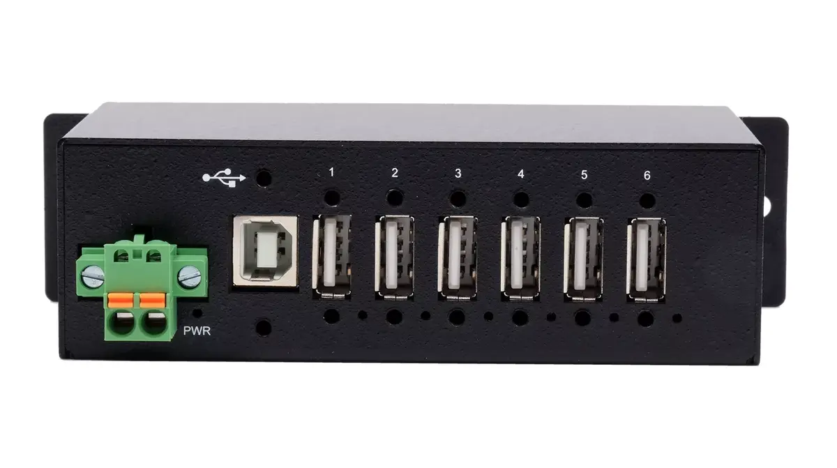 Interfeisa huba USB 2.0 EXSYS EX-1596HMVS Photo 4
