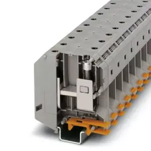 Phoenix Contact 3010013 2-Conductor Terminal Block, 25-95mm², Grey