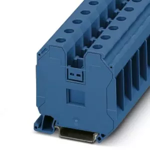 Phoenix Contact 3044238 2-Conductor Terminal Block, 35mm², Blue