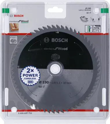 Пила дисковая Bosch 2 608 837 711 Photo 2