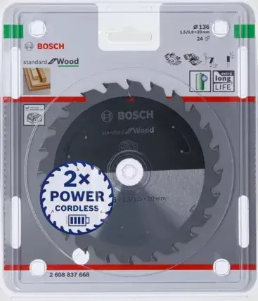 Пила дисковая Bosch 2 608 837 668 Photo 2