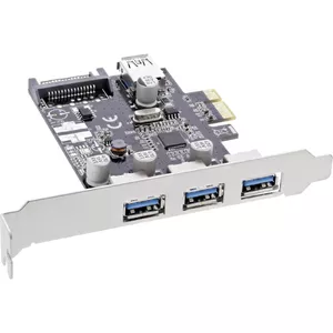 USB 3.0 Host Controller InLine 76662C PCIe Low-Profile