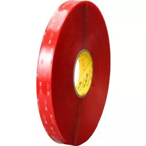 Caurspīdīga līmlente 3M 4905F126, 12 mm x 66 m, abpusēji līmēta plēve