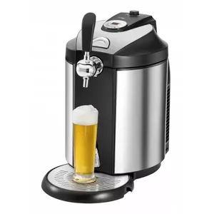 Insulated beverage dispenser CLATRONIC BZ 3740, 5 L, stainless steel, cooling to 2°C, LED display, 65 W