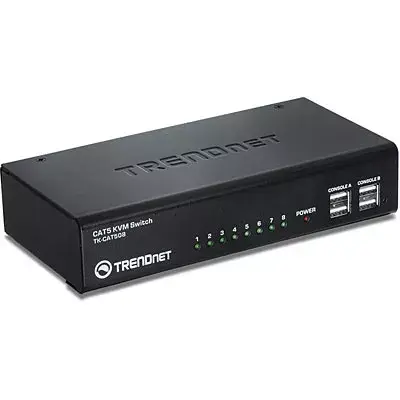 Trendnet TK-CAT508 8-portu CAT5 KVM slēdzis