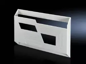 Rack accessory Rittal 2513.000 plastic housing grey, Width 438 mm, Depth 45 mm, Height 286 mm