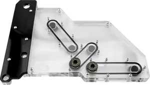 Singularity Spectre 2.0 Elite Kit Side Distro Plate — Side-mounted distribution plate for custom water-cooling loops