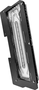 Front distribution plate for custom PC watercooling, Singularity Spectre 2.0 Elite – front panel reservoir/flow mount (SC-SPECTRE-ELITE-FRONT-BK)