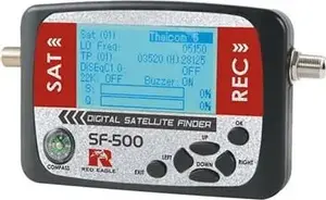 Satellite Signal Meter Red Eagle SF-500 — digital SAT meter with high accuracy and easy-to-read display