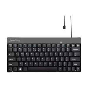 Keyboard Perixx 11670 USB QWERTY German US English Black