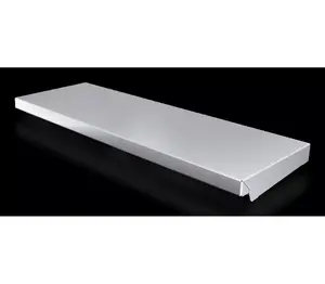 Верхняя панель для стоек Rittal AX 2473.010 — нержавеющая сталь, высота 37 мм, вес 2,12 кг