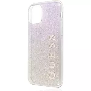 Чехол Guess PC/TPU Gradient Glitter для Apple iPhone 11 Pro - золотисто-розовый (GUHCN58PCUGLGPI)