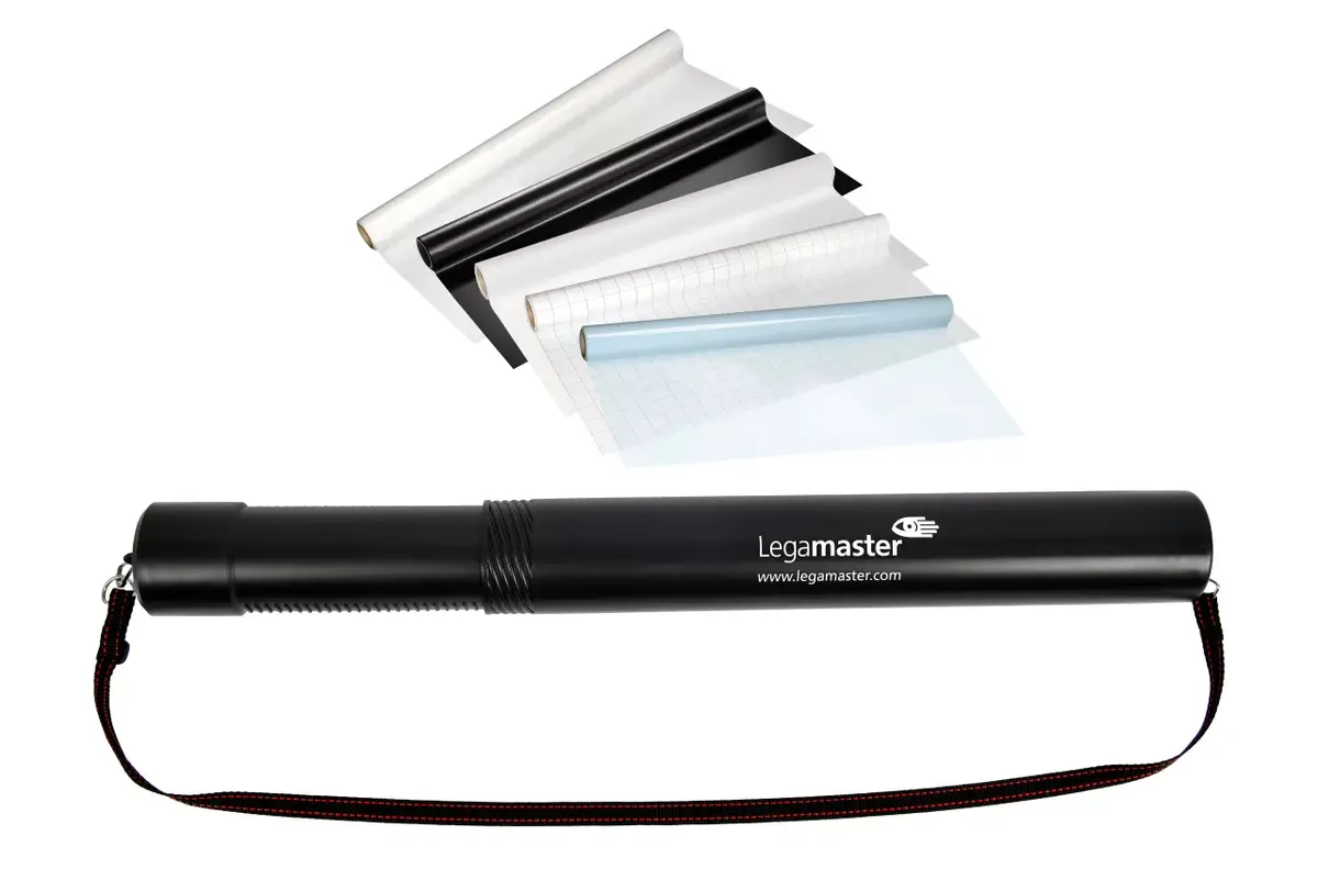 Carry Tube Legamaster Magic-Chart Black Photo 4