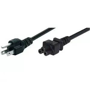 Power cable Tecline 35902US Black 1.8 m C5 coupler