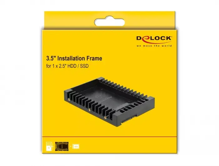Корпус для диска DeLOCK 3.5" для 2.5" SATA Photo 7