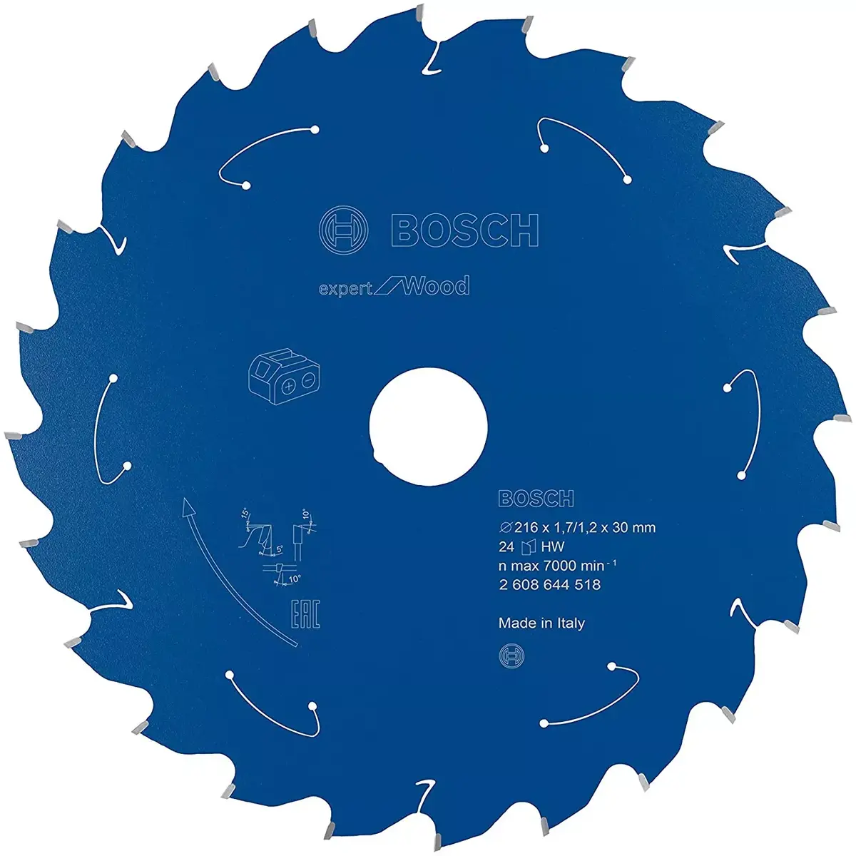 Circular saw blade Bosch 2608644518 Photo 2