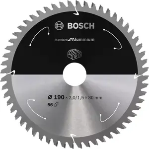 Пильный диск Bosch 2608837771 для алюминия и цветных металлов, диаметр 190 мм, посадочное отверстие 30 мм