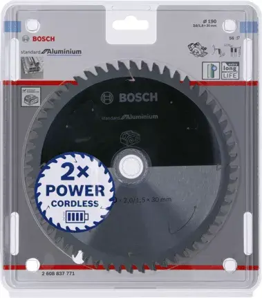 Пильный диск Bosch 2608837771 190 мм Photo 2