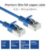 Patch Cable ACT Blue 0.5m LSZH U/FTP CAT6A Photo 2