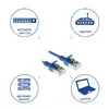 Patch Cable ACT Blue 0.5m LSZH U/FTP CAT6A Photo 6