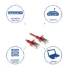 Патч-кабель ACT Red 0.5м LSZH U/FTP CAT6A Photo 6