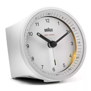Braun BC07W-DCF Quartz alarm clock White