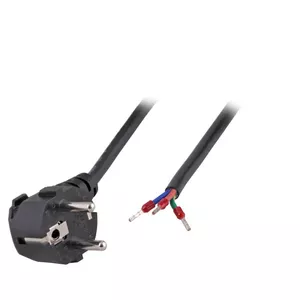 Кабель питания EFB Elektronik EK504AE.1,8 черный 1.8м