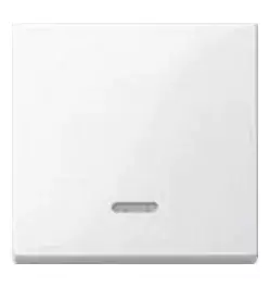 Merten 436025 Taustiņš ar kontrollodziņu termoplasts balts