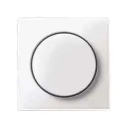Merten MEG5250-0325 Wall Plate and Switch Cover with Rotary Knob Glossy White