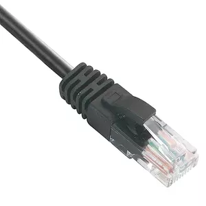 Networking Cable SLIM Patchcords PKW-LIGHT-K6 1.0 SW Black 1m Cat6 U/UTP