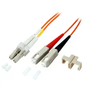 Оптоволоконный кабель EFB Elektronik O0320.50 50 м LC SC Оранжевый