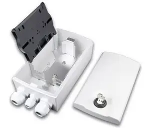 Patch panel accessory Lightwin LSB IP54 MINI 4 — IP54-rated plastic cable connection for SC, black/transparent/white
