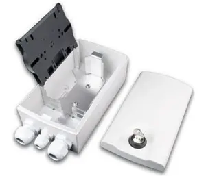 Lightwin LSB IP54 8 Fibre Optic Splice Enclosure in Black, Transparent, and White
