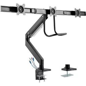 InLine Desktop mount with lifter and USB3.0 23172A